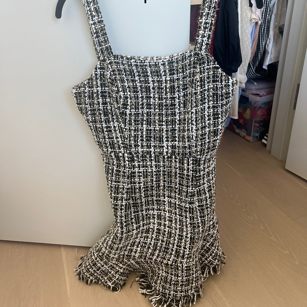 Aqua mini dress